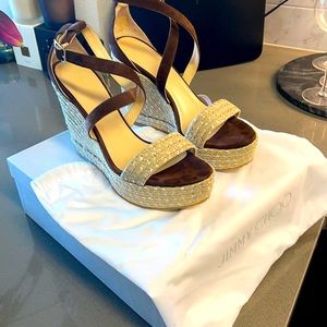 Jimmy Choo Women’s Wedge High Heels